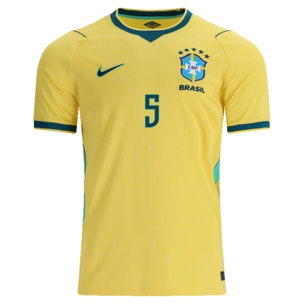Brasilien Casemiro 5 Fodboldtrøje Herre Hjemmebane VM 2026