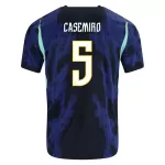 Brasilien Casemiro 5 Fodboldtrøje Herre Udebane VM 2026