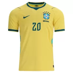Brasilien Estevao 20 Fodboldtrøje Herre Hjemmebane VM 2026