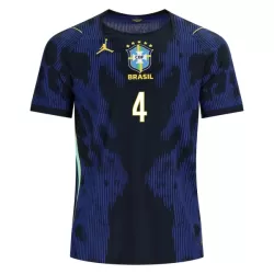 Brasilien Marquinhos 4 Fodboldtrøje Herre Udebane VM 2026