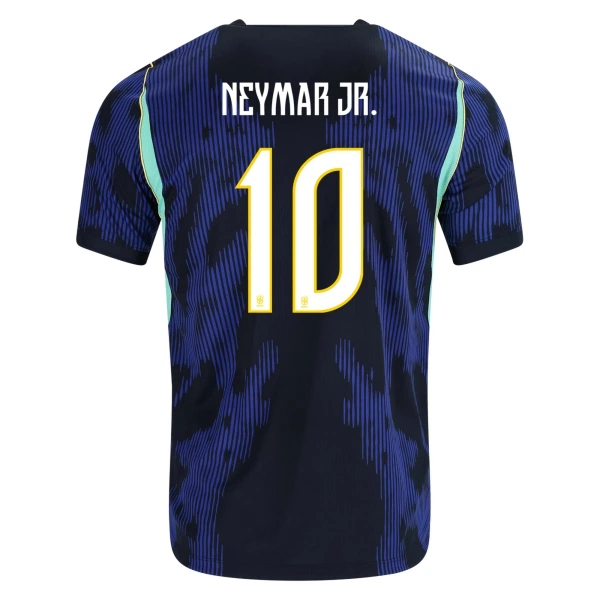 Brasilien Neymar JR 10 Fodboldtrøje Herre Udebane VM 2026