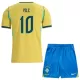 Brasilien Pele 10 Fodboldtrøje Børn Hjemmebane VM 2026