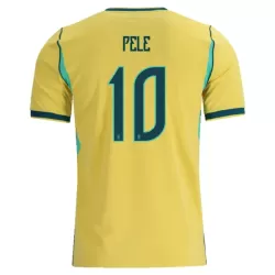 Brasilien Pele 10 Fodboldtrøje Herre Hjemmebane VM 2026