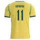 Brasilien Raphinha 11 Fodboldtrøje Herre Hjemmebane VM 2026 Brasilien Raphinha 11 Fodboldtrøje Herre Hjemmebane VM 2026