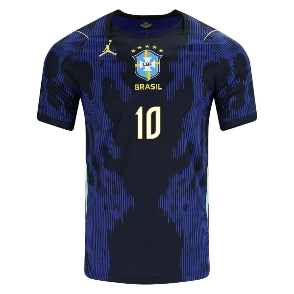 Brasilien Ronaldinho 10 Fodboldtrøje Børn Udebane VM 2026