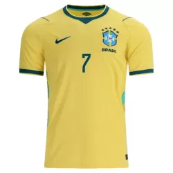 Brasilien Vini JR. 7 Fodboldtrøje Børn Hjemmebane VM 2026