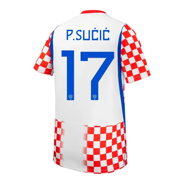 Kroatien P. Sucic 17 Fodboldtrøje Herre Hjemmebane VM 2026