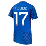 Kroatien P. Sucic 17 Fodboldtrøje Herre Udebane VM 2026