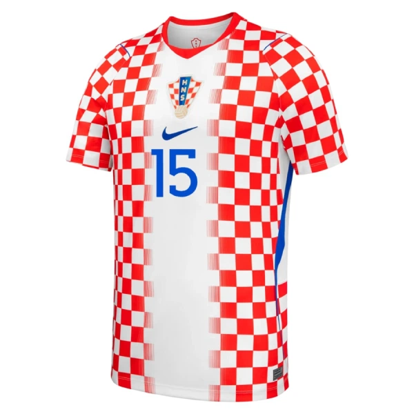 Kroatien Pasalic 15 Fodboldtrøje Herre Hjemmebane VM 2026