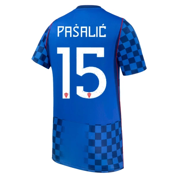 Kroatien Pasalic 15 Fodboldtrøje Herre Udebane VM 2026 Kroatien Pasalic 15 Fodboldtrøje Herre Udebane VM 2026