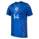 Kroatien Perišić 14 Fodboldtrøje Børn Udebane VM 2026