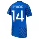 Kroatien Perišić 14 Fodboldtrøje Børn Udebane VM 2026
