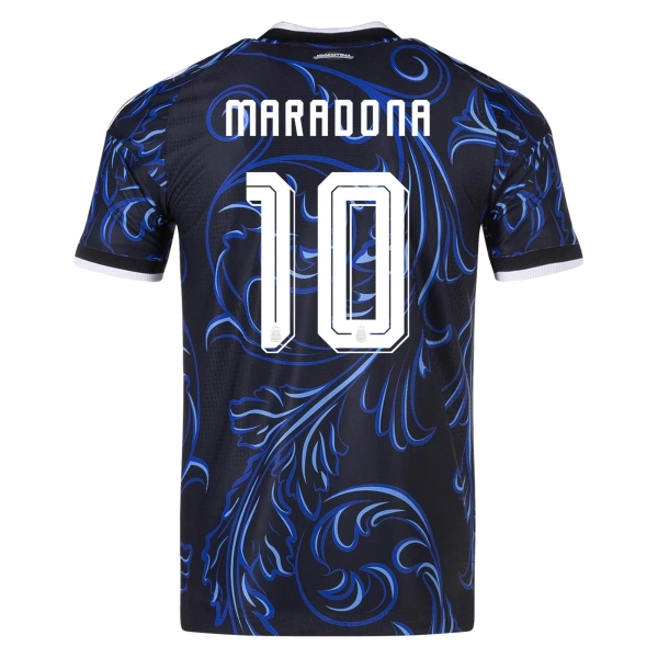 Argentina Maradona 10 Fodboldtrøje Børn Udebane VM 2026
