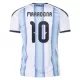 Argentina Maradona 10 Fodboldtrøje Herre Hjemmebane VM 2026