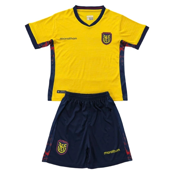 Ecuador Fodboldtrøje Børn Hjemmebane VM 2026