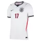 England Foden 17 Fodboldtrøje Herre Hjemmebane VM 2026