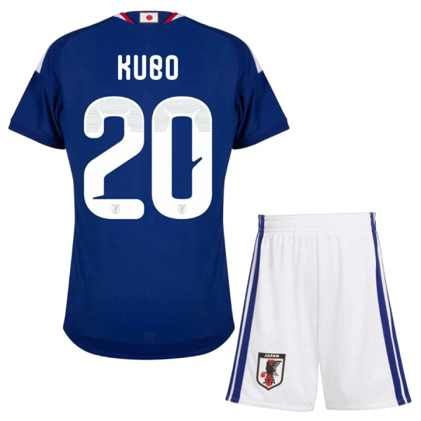 Japan Kubo 20 Fodboldtrøje Børn Hjemmebane VM 2026