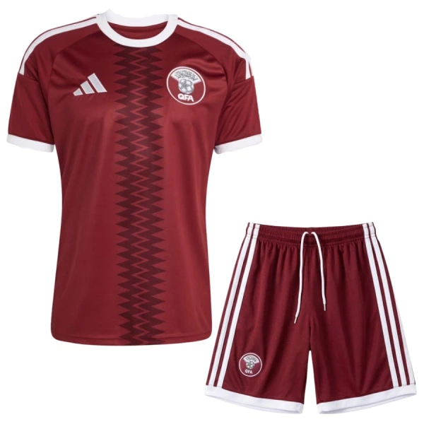 Qatar Fodboldtrøje Børn Hjemmebane VM 2026