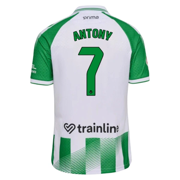 Real Betis Antony 7 Fodboldtrøje Herre Hjemmebane 26/27