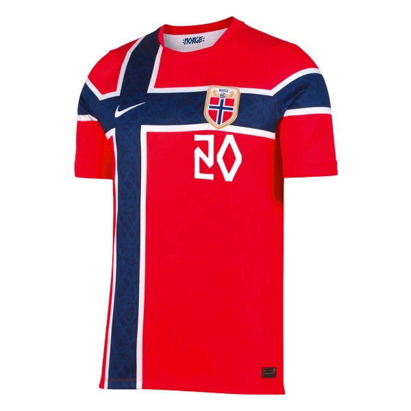 Norge Nusa 20 Fodboldtrøje Børn Hjemmebane VM 2026