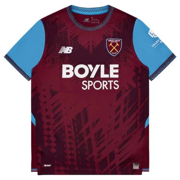 West Ham United Fodboldtrøje Herre Hjemmebane 26/27 West Ham United Fodboldtrøje Herre Hjemmebane 26/27
