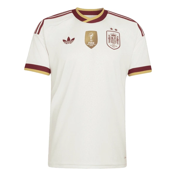 Spanien 2 Stars Fodboldtrøje Børn Udebane VM 2026
