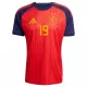 Spanien 2 Stars Lamine Yamal 19 Fodboldtrøje Herre Hjemmebane VM 2026