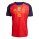 Spanien 2 Stars Rodrigo 16 Fodboldtrøje Herre Hjemmebane VM 2026
