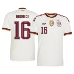Spanien 2 Stars Rodrigo 16 Fodboldtrøje Herre Udebane VM 2026