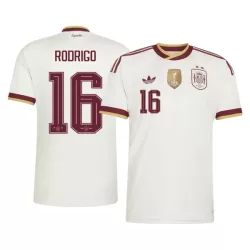 Spanien 2 Stars Rodrigo 16 Fodboldtrøje Herre Udebane VM 2026
