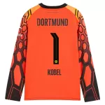 Borussia Dortmund Kobel 1 Målmandstrøje Herre Hjemmebane 26/27 Orange Langærmet