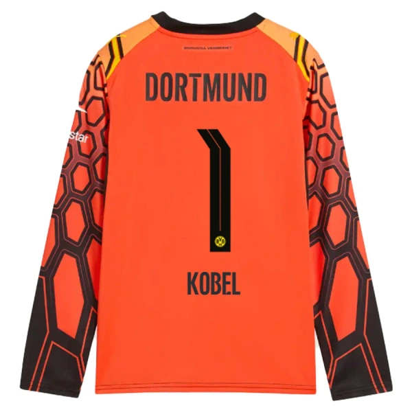Borussia Dortmund Kobel 1 Målmandstrøje Herre Hjemmebane 26/27 Orange Langærmet Borussia Dortmund Kobel 1 Målmandstrøje Herre Hjemmebane 26/27 Orange Langærmet