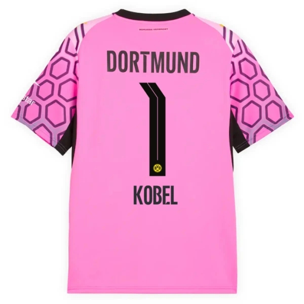 Borussia Dortmund Kobel 1 Målmandstrøje Herre Udebane 26/27 Pink Borussia Dortmund Kobel 1 Målmandstrøje Herre Udebane 26/27 Pink