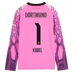 Borussia Dortmund Kobel 1 Målmandstrøje Herre Udebane 26/27 Pink Langærmet