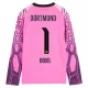 Borussia Dortmund Kobel 1 Målmandstrøje Herre Udebane 26/27 Pink Langærmet Borussia Dortmund Kobel 1 Målmandstrøje Herre Udebane 26/27 Pink Langærmet