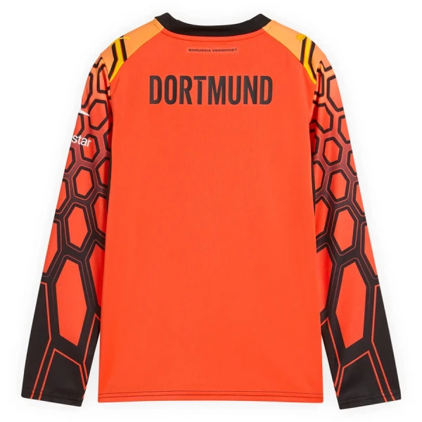 Borussia Dortmund Målmandstrøje Børn Hjemmebane 26/27 Orange Langærmet