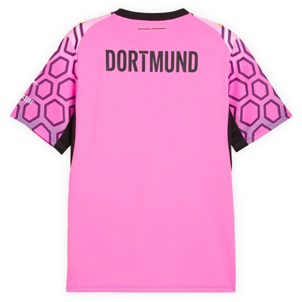 Borussia Dortmund Målmandstrøje Herre Udebane 26/27 Pink