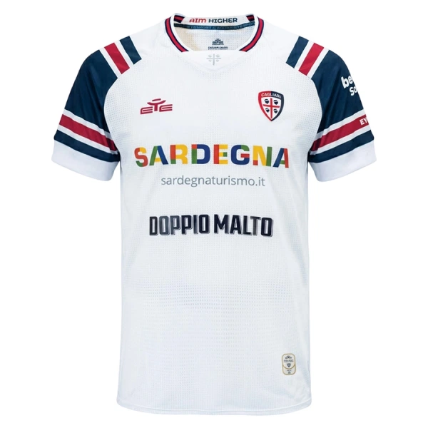 Cagliari Calcio Fodboldtrøje Herre Udebane 26/27 Cagliari Calcio Fodboldtrøje Herre Udebane 26/27