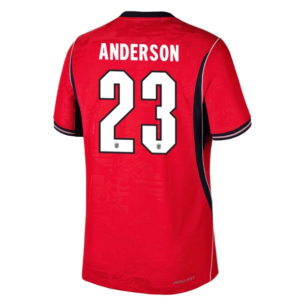 England Elliot Anderson 23 Fodboldtrøje Herre Udebane VM 2026 England Elliot Anderson 23 Fodboldtrøje Herre Udebane VM 2026