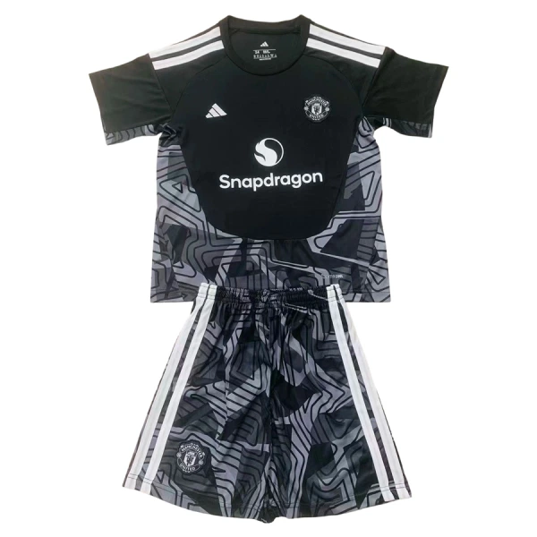 Manchester United Målmandstrøje Børn 26/27 Sort Manchester United Målmandstrøje Børn 26/27 Sort