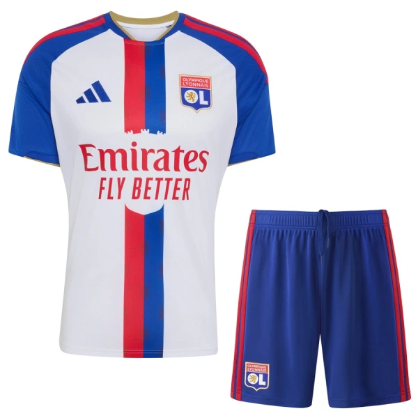 Olympique Lyon Fodboldtrøje Børn Hjemmebane 26/27 Olympique Lyon Fodboldtrøje Børn Hjemmebane 26/27