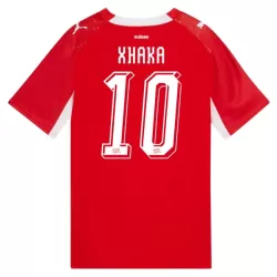 Schweiz Granit Xhaka 10 Fodboldtrøje Herre Hjemmebane VM 2026 Schweiz Granit Xhaka 10 Fodboldtrøje Herre Hjemmebane VM 2026