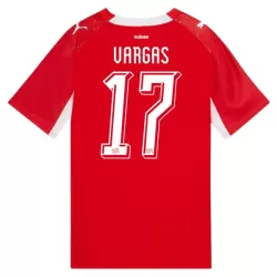 Schweiz Vargas 17 Fodboldtrøje Herre Hjemmebane VM 2026 Schweiz Vargas 17 Fodboldtrøje Herre Hjemmebane VM 2026