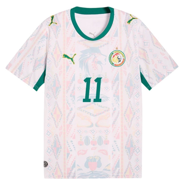 Senegal Jackson 11 Fodboldtrøje Herre Hjemmebane VM 2026