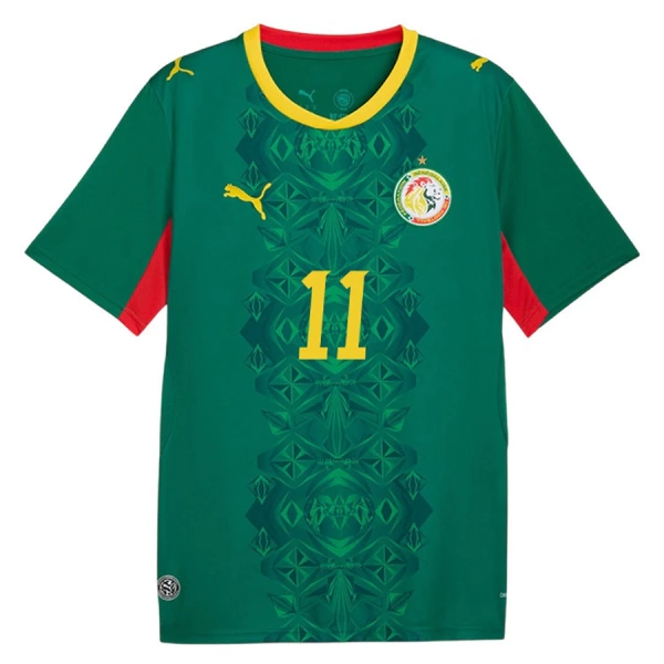 Senegal Jackson 11 Fodboldtrøje Herre Udebane VM 2026