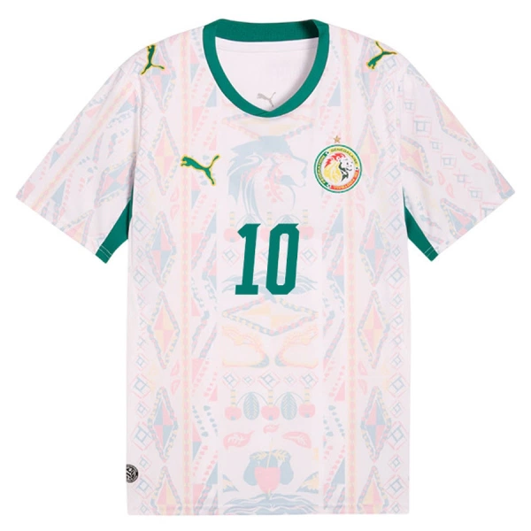 Senegal Mane 10 Fodboldtrøje Herre Hjemmebane VM 2026