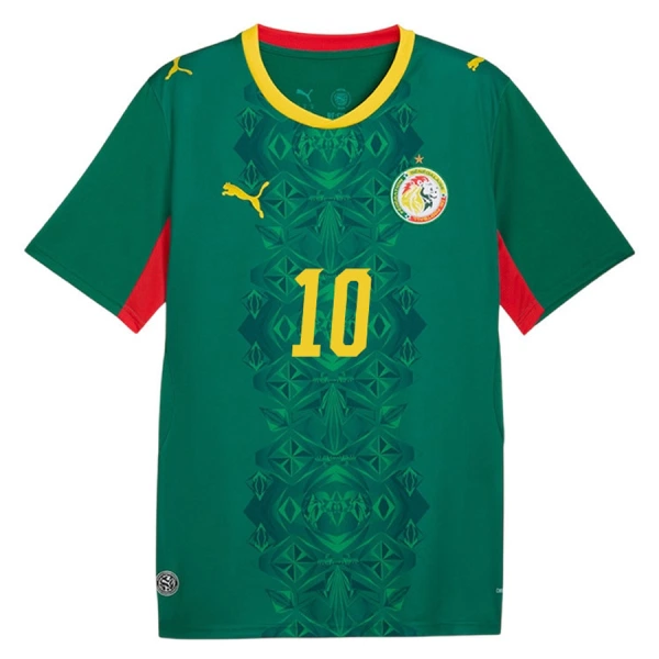 Senegal Mane 10 Fodboldtrøje Herre Udebane VM 2026