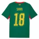 Senegal Sarr 18 Fodboldtrøje Herre Udebane VM 2026 Senegal Sarr 18 Fodboldtrøje Herre Udebane VM 2026