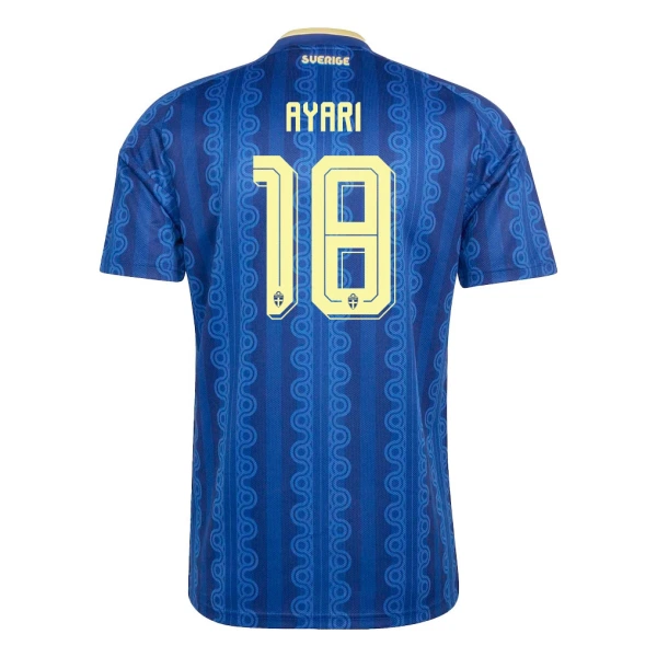 Sverige Ayari 18 Fodboldtrøje Herre Udebane VM 2026