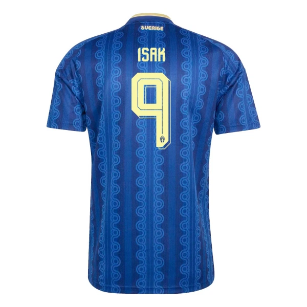Sverige Isak 9 Fodboldtrøje Herre Udebane VM 2026 Sverige Isak 9 Fodboldtrøje Herre Udebane VM 2026